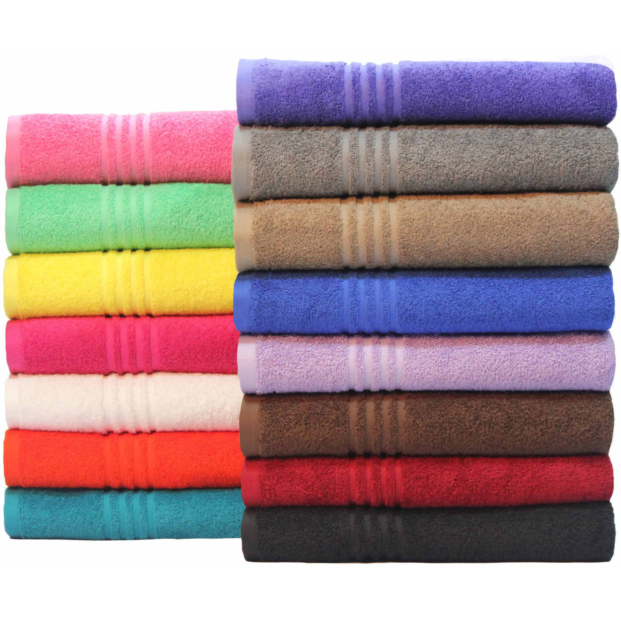 Bath White Hotel Towels