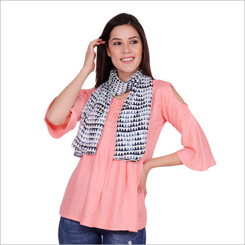 Multicolor Ladies Rayon Scarves