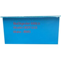 500 Ltr Biodigester Tank - Color: Blue
