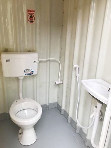 Green Frp Moduler Portable Toilet