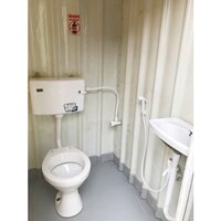 Frp Moduler Portable Toilet - Color: Green