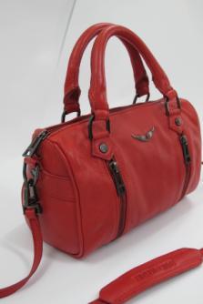 Leather Bag Size: 40X30 X6Cm