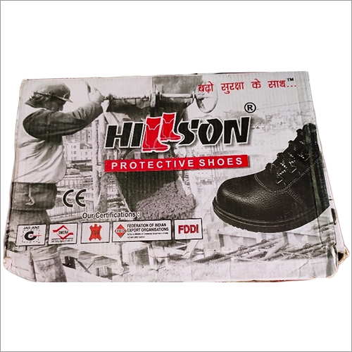 Black Hillson Safety Shoes