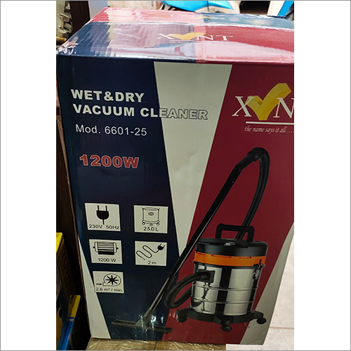 Wet And Dry Vacuum Cleaner - Stainless Steel, Plastic | Bagless With 1-Year Warranty, On/Off Brushroll Function