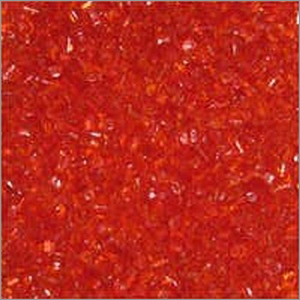 Orange Polycarbonate Granules