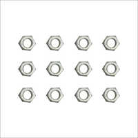 Silver MS Hex Nuts