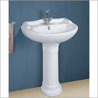 Star Gold Pedestal Wash Basin