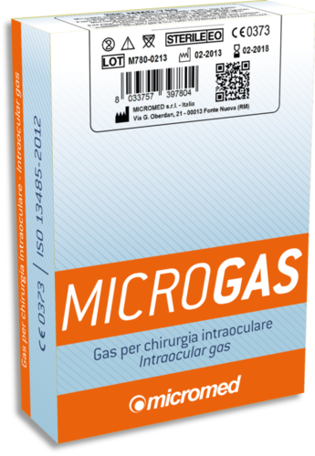 C3f8 Microgas - Intraocular Gas Use: For Vitro Retinal Surgery