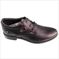 Any Season Lee Cooper Black Leather Formal Shoes