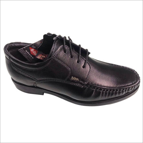 Any Season Black Lee Cooper Leather Shoes With Lace at Best Price in  Ahmedabad | Ananta Enterprise