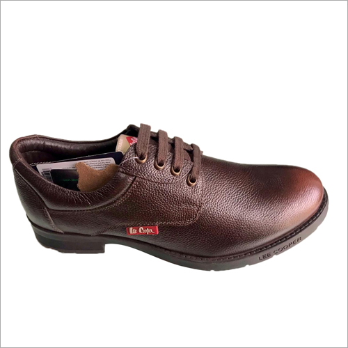 Brown Lee Cooper Leather Shoes