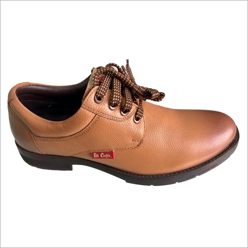 Brown Tan Lee Cooper Leather Boot Shoes 