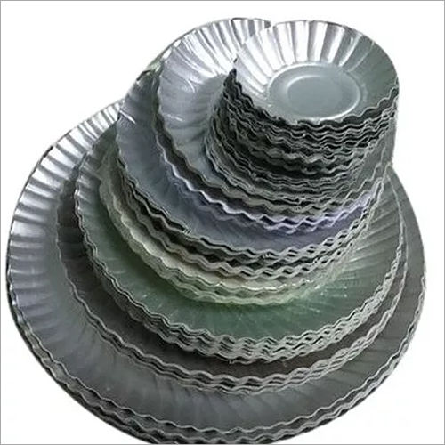 Silver Coated Paper Plates