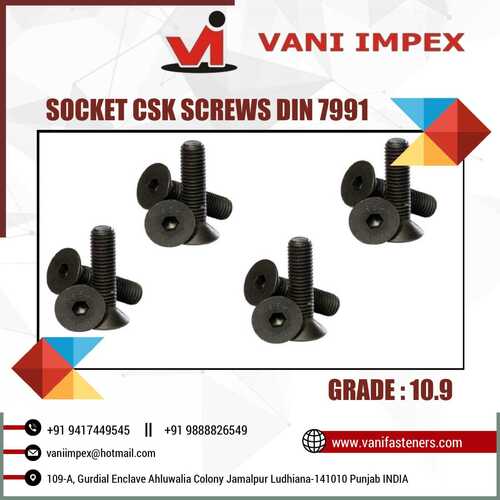 Allen Csk Bolts - Grade 10.9