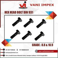 Hex Bolt Grade 8.8 Din 931