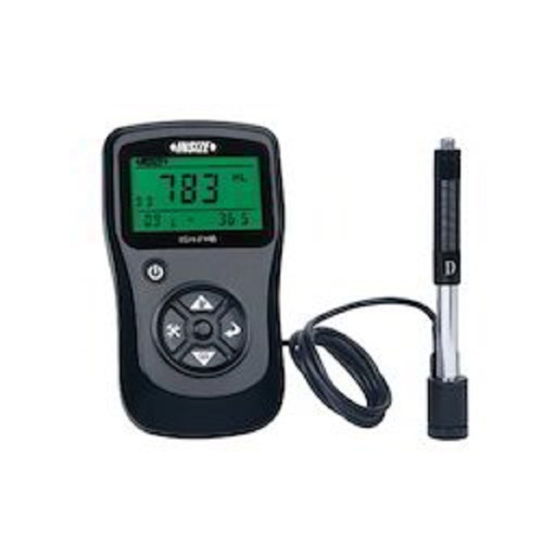INSIZE ISH-PHB Portable Hardness Tester - Plastic Material, White Color | Bluetooth Connectivity, 99 Memory Values, Automatic Power Off, ASTM A956 Compliance