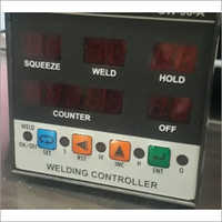 Spot Welding Timer - Stainless Steel, Digital, Black | Adjustable Welding Time Control, 120v Input, Dual Relay Output For Optimized Operations