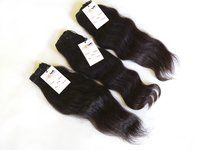 Natural Remy Indian Virgin Human Straight Wavy Curly Bulk Hair