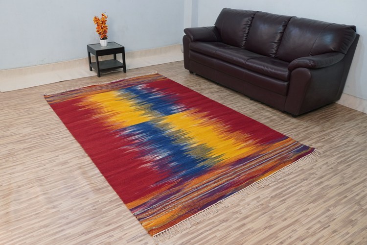 Hand Woven Woolen Kilim