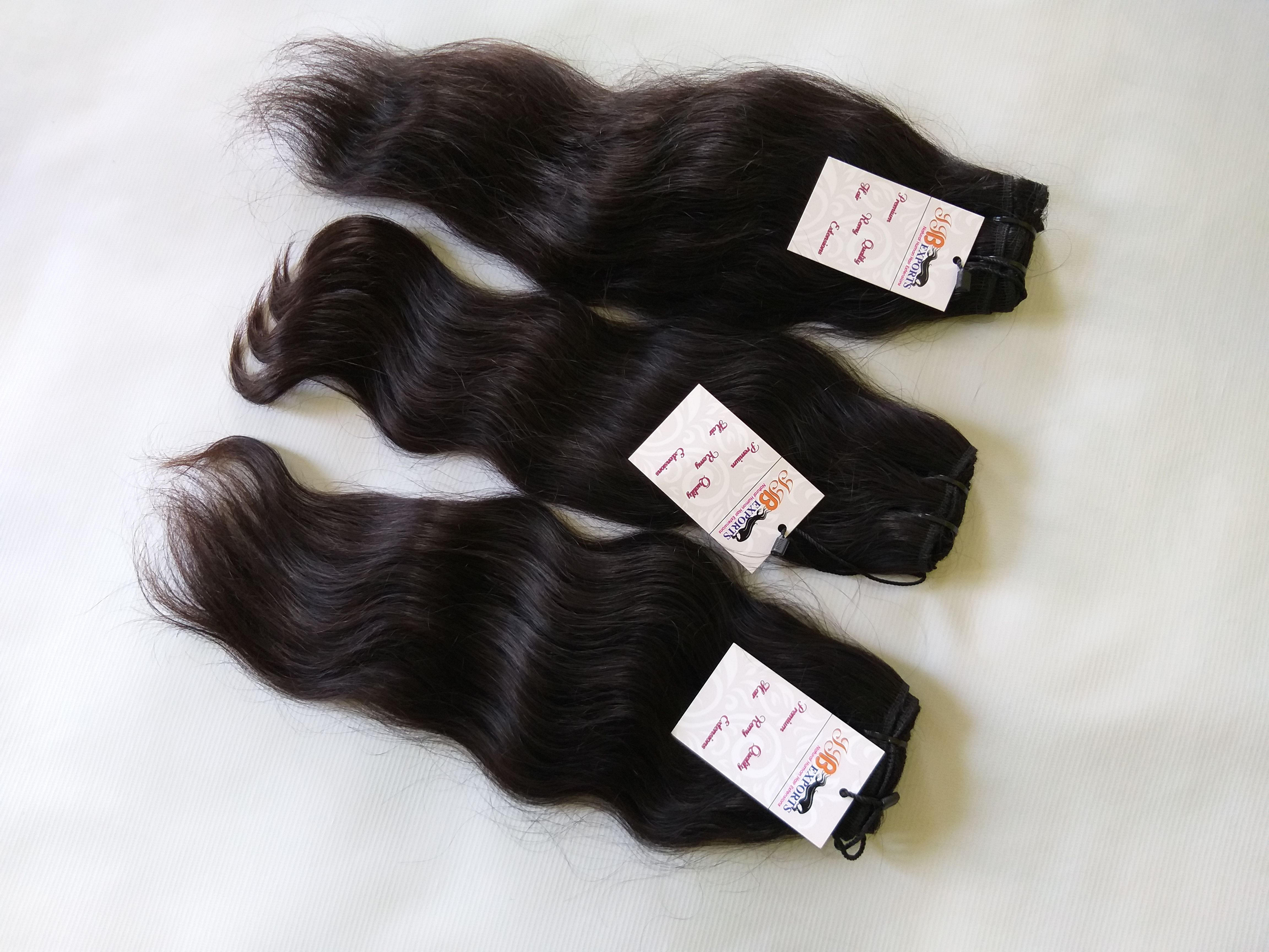 Natural Indian Wavy Cuticle Aligned Closure Frontal Hair