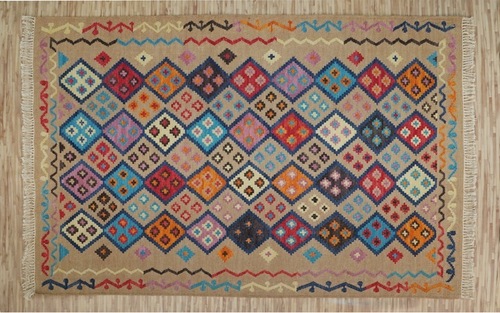 Hand Woven Woolen Kilim