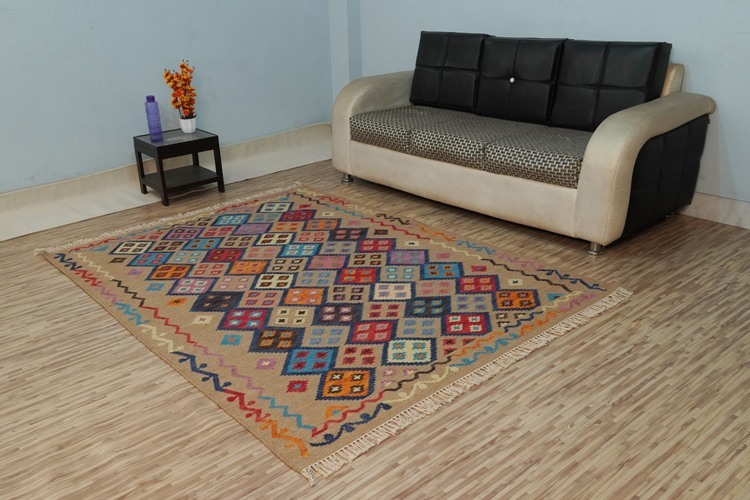 Hand Woven Woolen Kilim