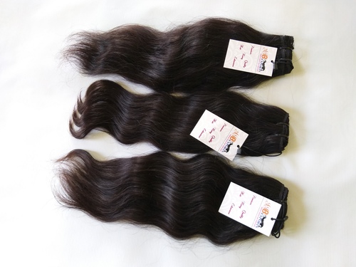 High Quality Natural Indian Human Hair Curly Straight Deep Wave Wavy Hair, Tangle Free Hair With Closure Frontal