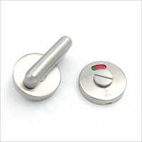 Stainless Steel Bathroom Lock - Shape: Round