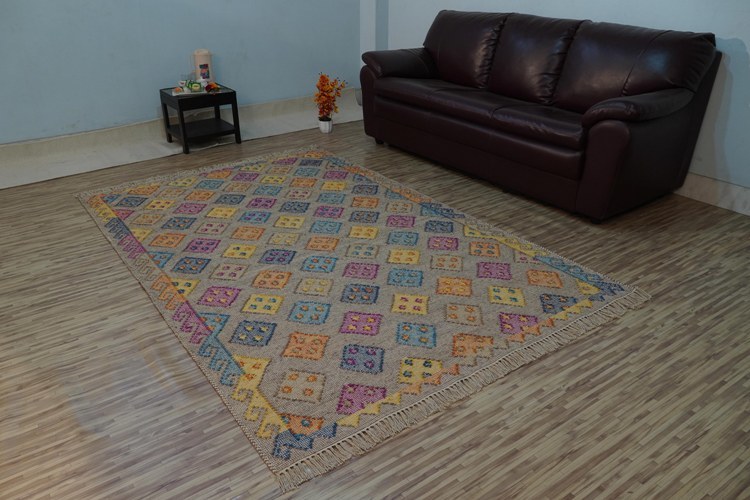 Hand Woven Woolen Kilim