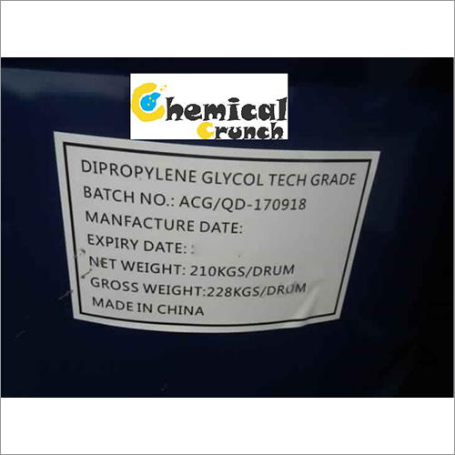 Dipropylene Glycol Grade: Industrial Grade