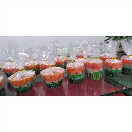 Tricolor Wax Candles