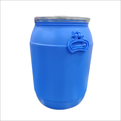 65 Liter Sky Blue Open Top Drum