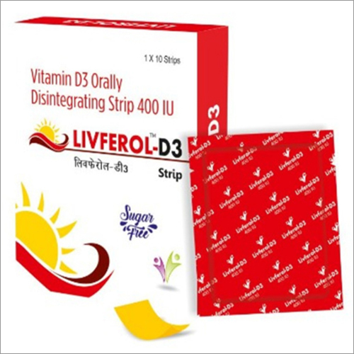 Vitamin D3 Orally Disintegrating Strip 400 IU