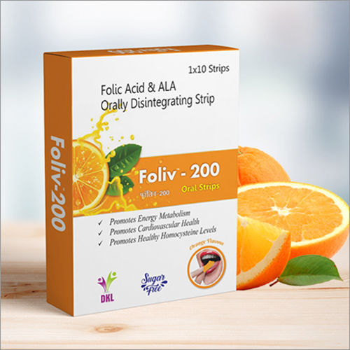 Folic Acid and Ala Orally Disintegrating Strip