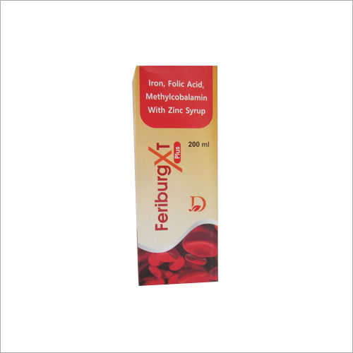 200ml Iron Folic Acid Methylcobalamin With Zinc Syrup