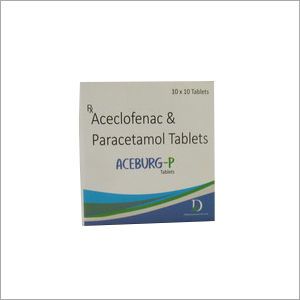 60 Ml Aceclofenac And Paracetamol Tablets