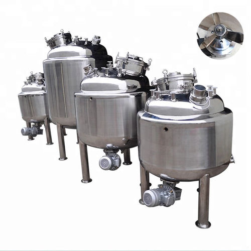 Bottom Entry Mixers - 304/316 Stainless Steel, High Shear Homogenization , Clean-In-Place Design, Easy Maintenance, Ultra Sanitary Model Available