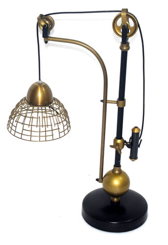 European Brass Nautical Table Lamp