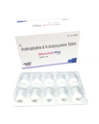 Acebrophylline and acetylcysteine tablet