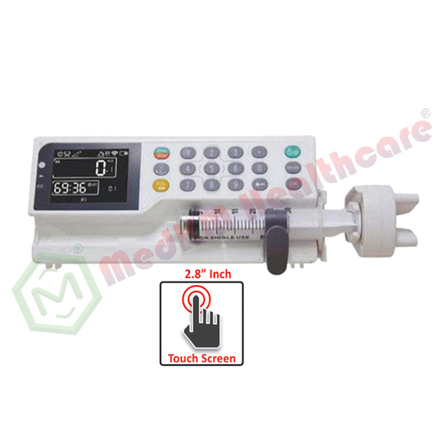 Syringe Pump Touch Screen