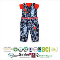 GOTS organic cotton Kids jumpsuits