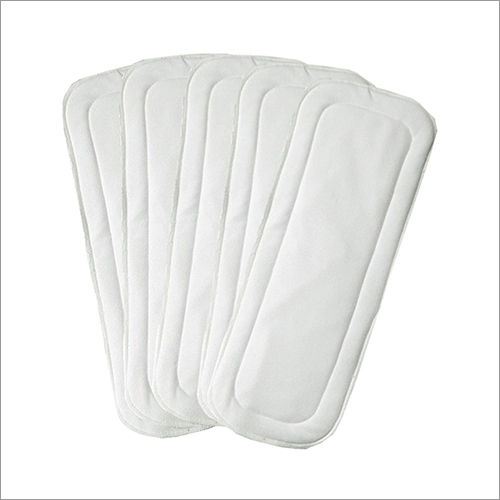 White Reusable And Washable Diapers (Inserts) Of Baby Nappy Pants