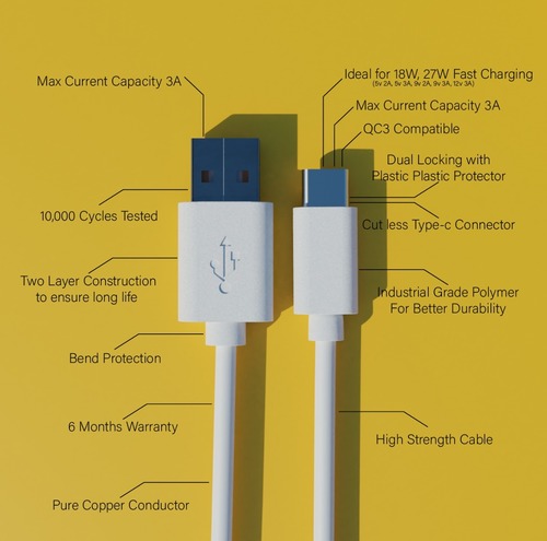 Pvc Charging Cable Type-C