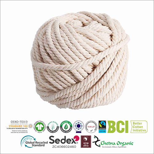 Natural Organic Cotton Cord By SRI KALYAN EXPORT PVT LTD.