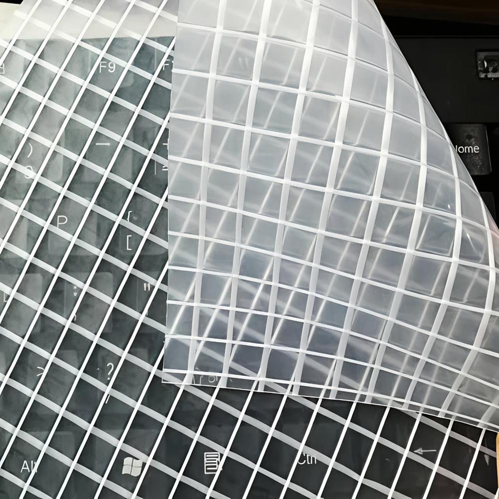 Reinforced Pvc Film - 60"x80mtr Roll, Transparent | Soft Hardness, Temperature Resistance -30 To 70 Degree C, 0.40mm Thickness