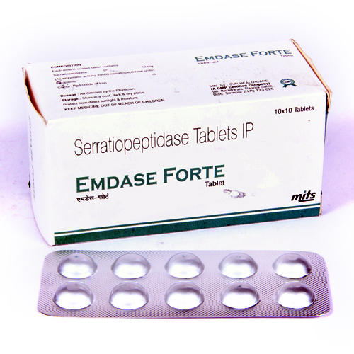 Serratiopeptidase 10 mg