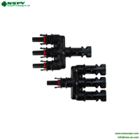 IP67 Waterproof 3 to 1 Solar Branch Connectors 1000VDC 30A PV4.0 Branch Connectors