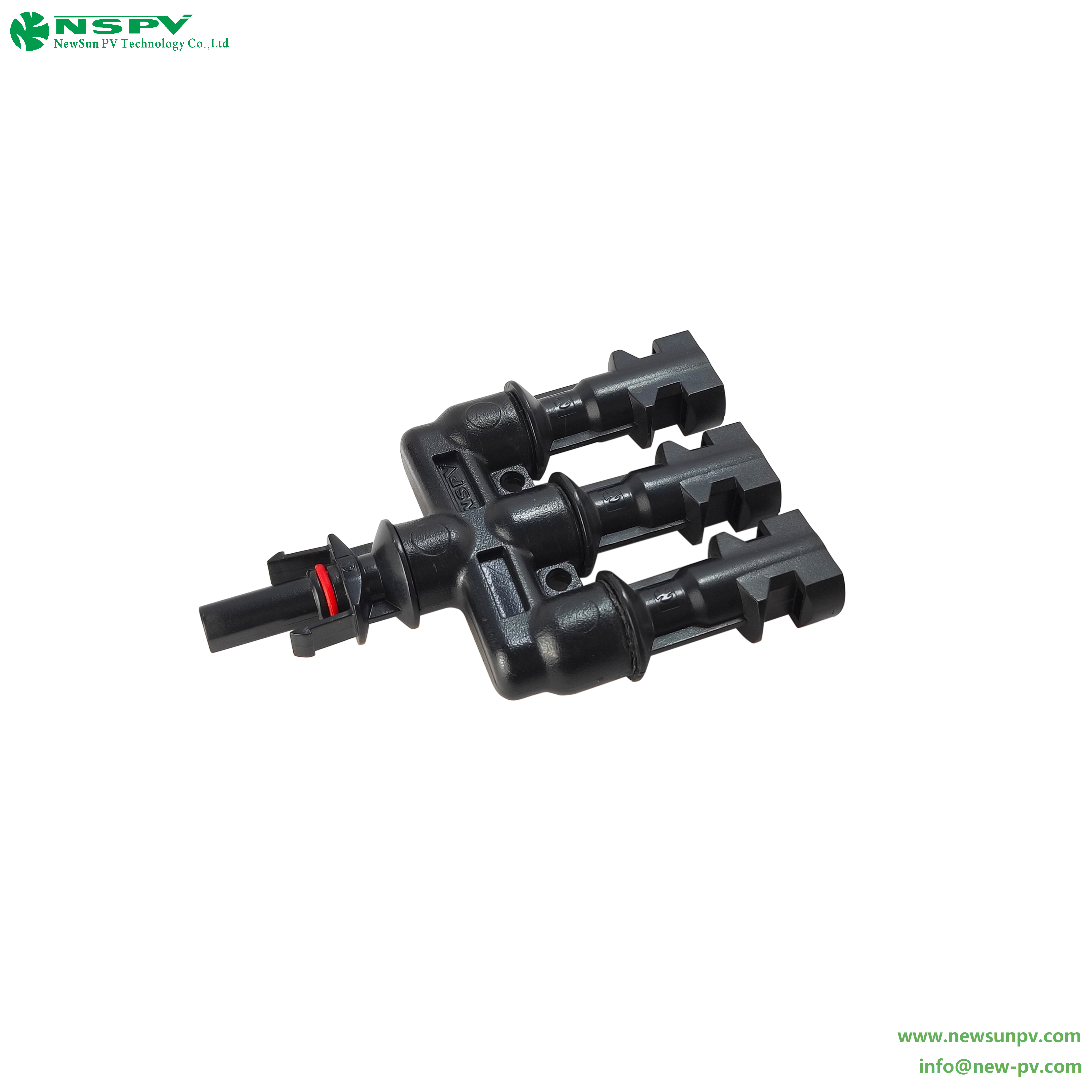 IP67 Waterproof 3 to 1 Solar Branch Connectors 1000VDC 30A PV4.0 Branch Connectors