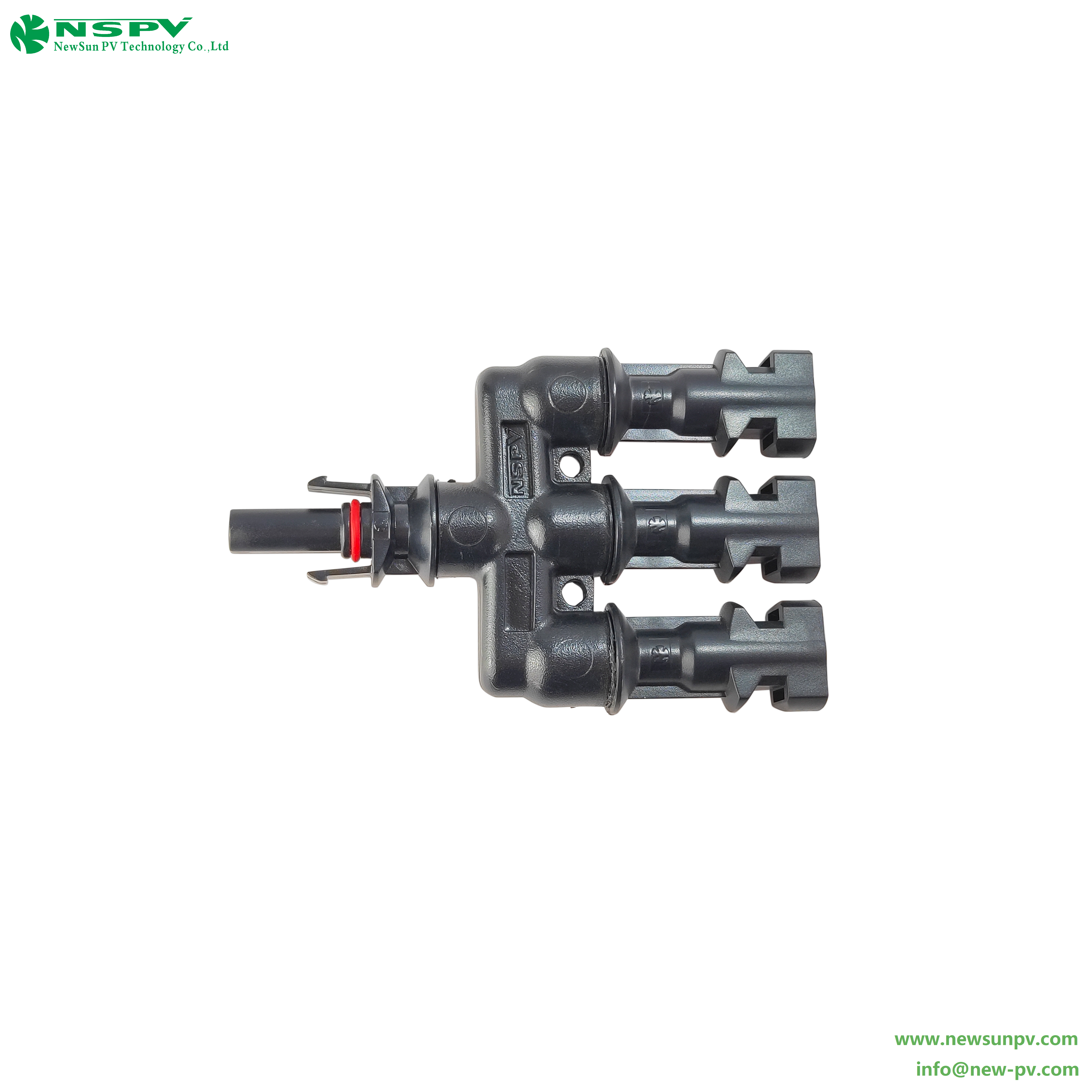 IP67 Waterproof 3 to 1 Solar Branch Connectors 1000VDC 30A PV4.0 Branch Connectors
