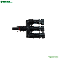 IP67 Waterproof 3 to 1 Solar Branch Connectors 1000VDC 30A PV4.0 Branch Connectors